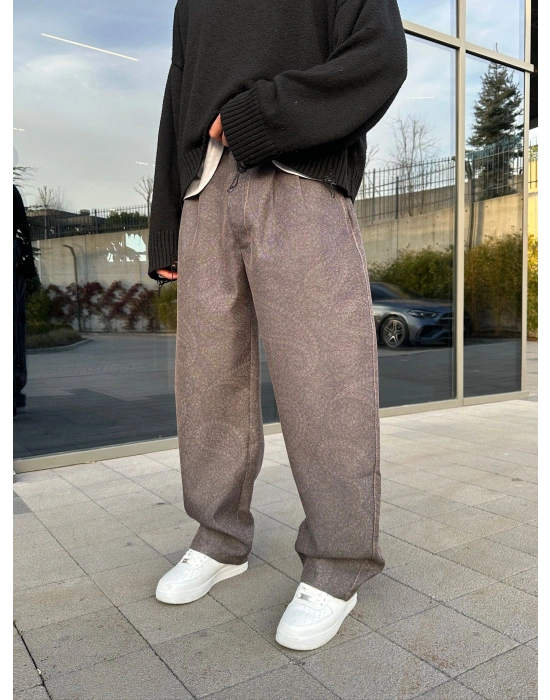 BYLONDON ŞAL DESEN BALON PANTOLON