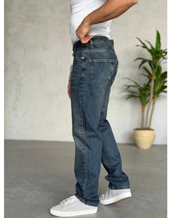 BAGGY DS KOT PANTOLON MAVİ