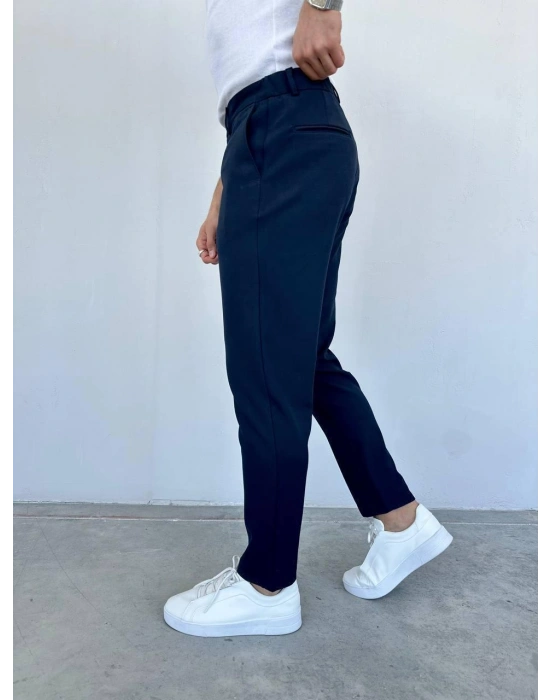 SLİM KALIP KUMAŞ PANTOLON LACİ