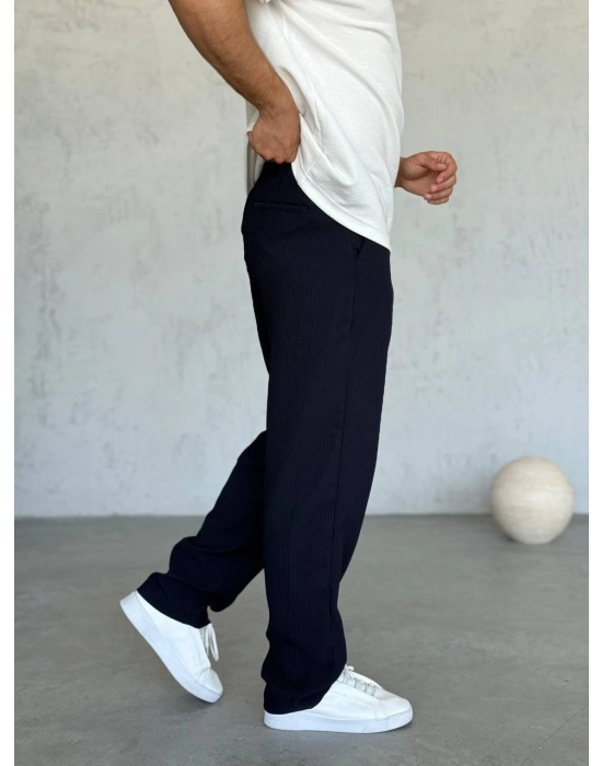 BAGGY KALIP DS FİTİLLİ PANTOLON LACİ