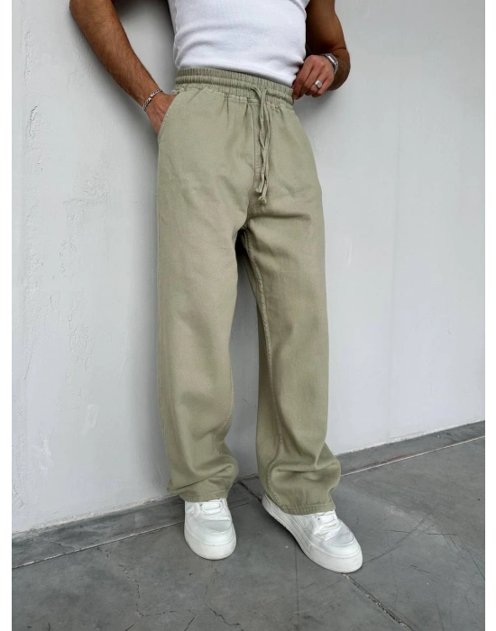 BAGGY GABARDİN DS PANTOLON YEŞİL