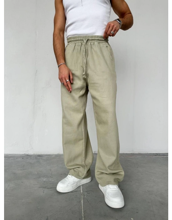 BAGGY GABARDİN DS PANTOLON YEŞİL