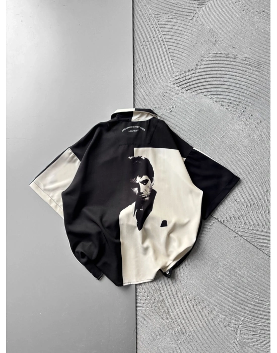 TONY VİNTAGE OVERSİZE GÖMLEK