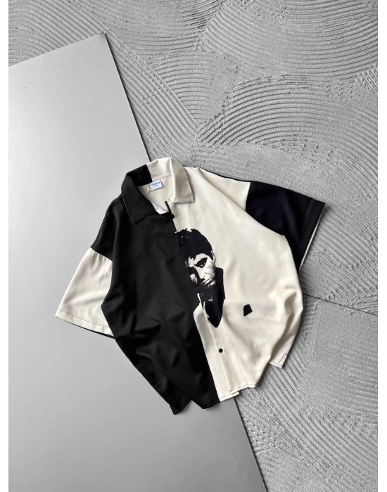 TONY VİNTAGE OVERSİZE GÖMLEK