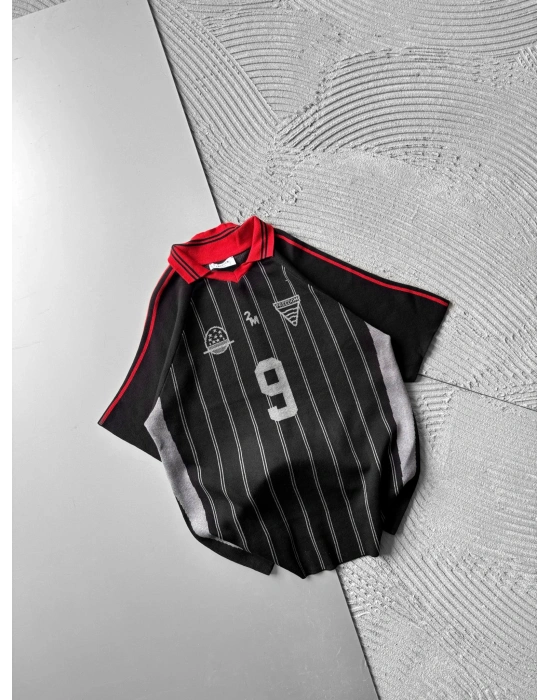 POLO YAKA FREEDOM TRİKO TİŞÖRT SİYAH