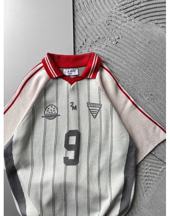 POLO YAKA FREEDOM TRİKO TİŞÖRT BEYAZ