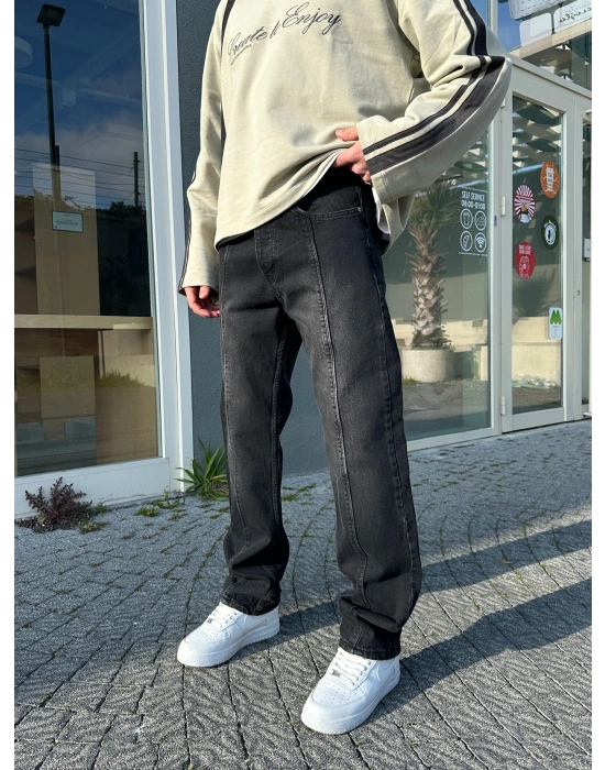 BAGGY ORTA PARCA DS KOT PANTOLON FÜME