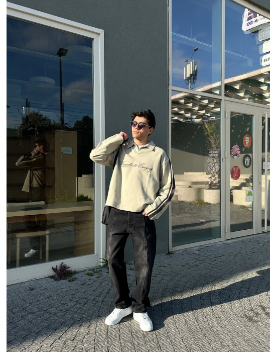 BAGGY ORTA PARCA DS KOT PANTOLON FÜME