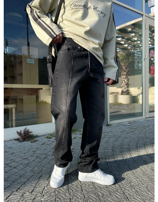 BAGGY ORTA PARCA DS KOT PANTOLON FÜME