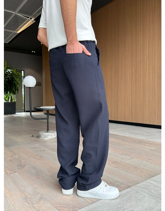 BAGGY KALIP FİTİLLİ DS PANTOLON LACİ