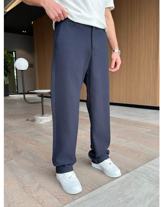 BAGGY KALIP FİTİLLİ DS PANTOLON LACİ