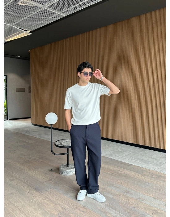 BAGGY KALIP FİTİLLİ DS PANTOLON LACİ