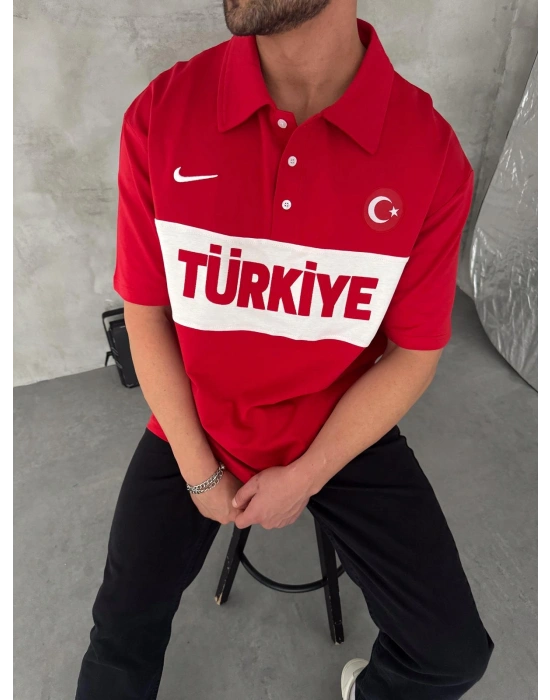 POLO YAKA TR TİŞÖRT KIRMIZI