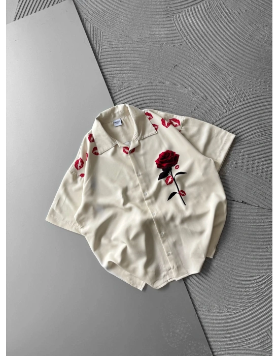 ÖPÜCÜK VİNTAGE OVERSİZE GÖMLEK