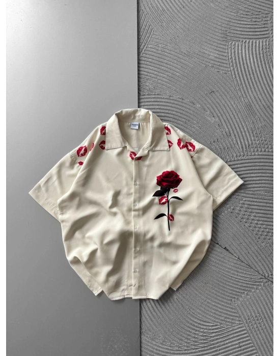 ÖPÜCÜK VİNTAGE OVERSİZE GÖMLEK