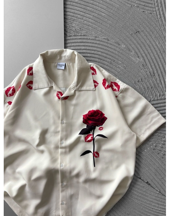 ÖPÜCÜK VİNTAGE OVERSİZE GÖMLEK