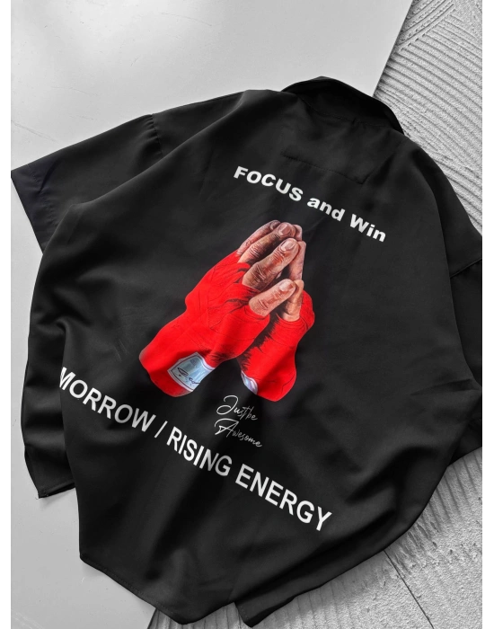 FOCUS VİNTAGE OVERSİZE GÖMLEK