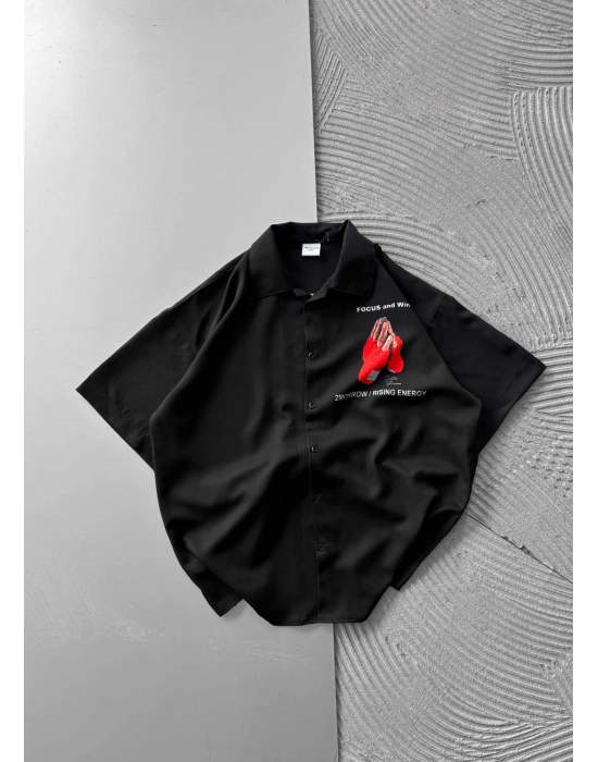 FOCUS VİNTAGE OVERSİZE GÖMLEK