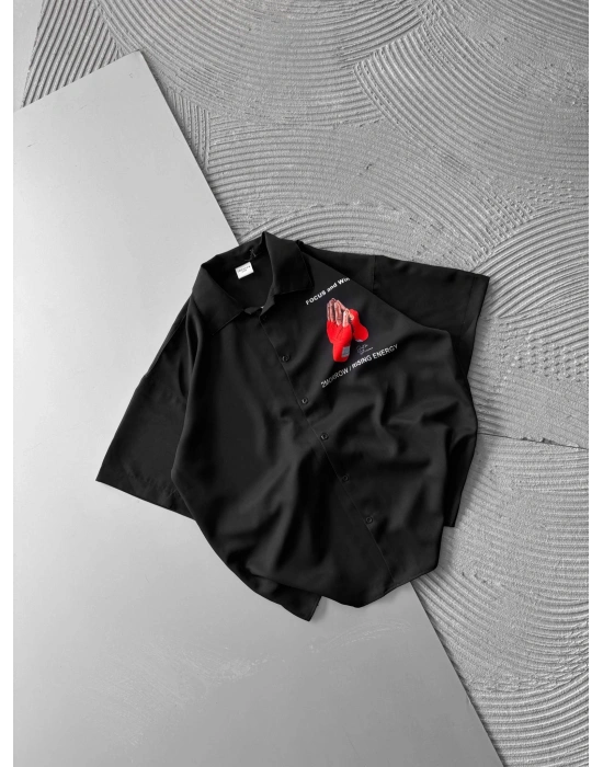 FOCUS VİNTAGE OVERSİZE GÖMLEK