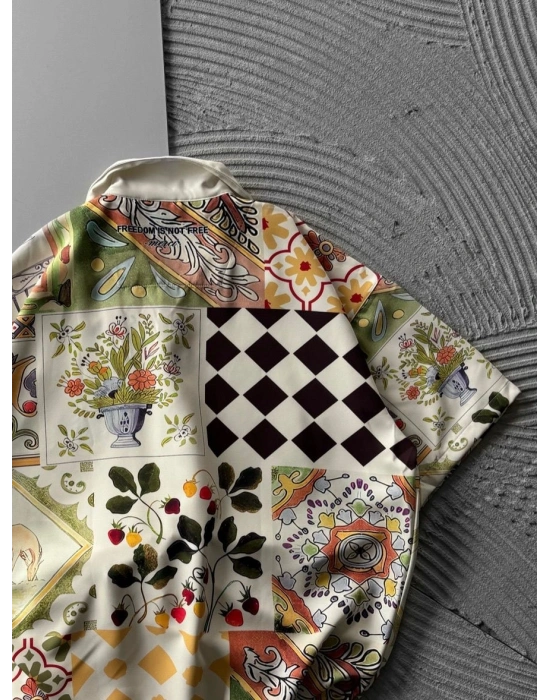 DAMA VİNTAGE OVERSİZE GÖMLEK