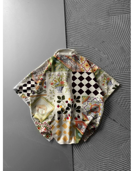 DAMA VİNTAGE OVERSİZE GÖMLEK