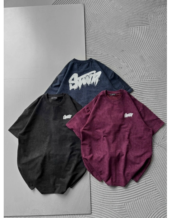 BOYA YIKAMA STW OVERSİZE TİŞÖRT LACİ