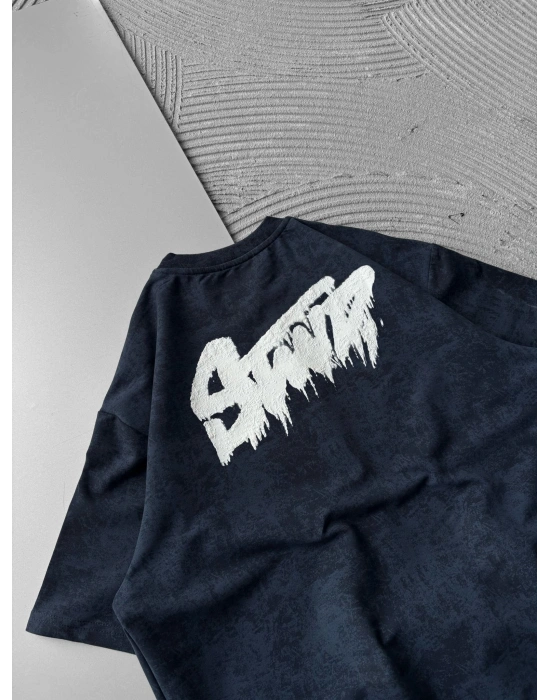 BOYA YIKAMA STW OVERSİZE TİŞÖRT LACİ