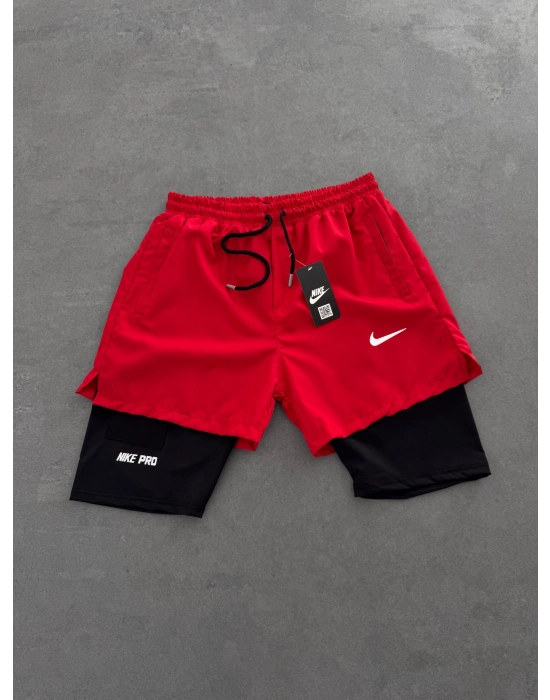 TAYT DETAY NK SPOR ŞORT KIRMIZI