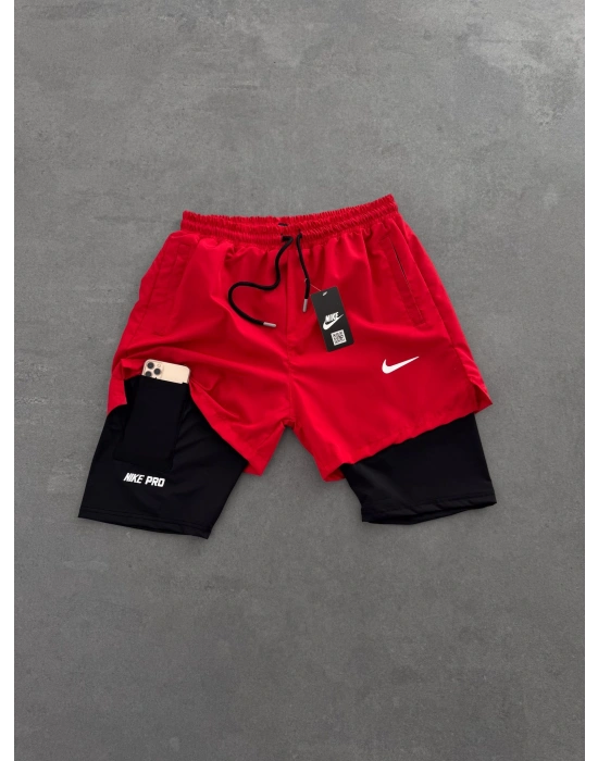 TAYT DETAY NK SPOR ŞORT KIRMIZI