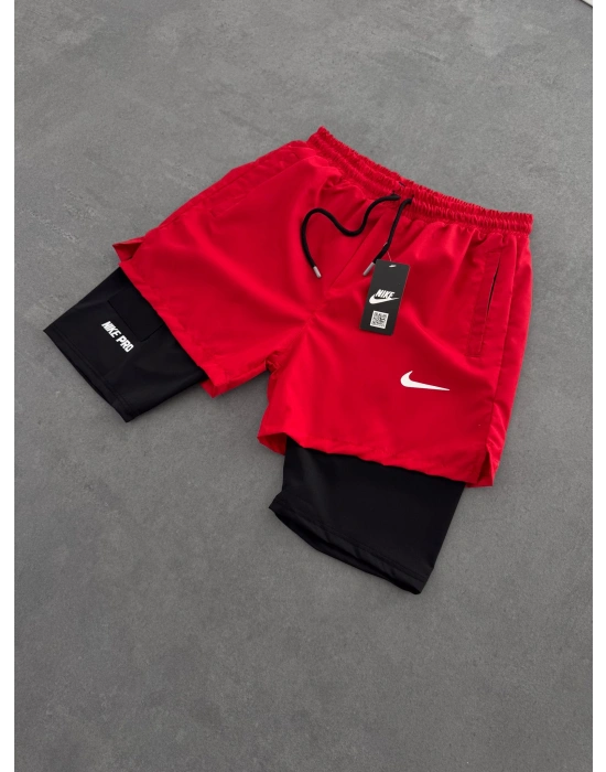TAYT DETAY NK SPOR ŞORT KIRMIZI
