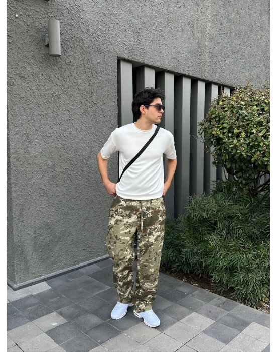 BAGGY KAMUFLAJ MORROW PANTOLON YEŞİL
