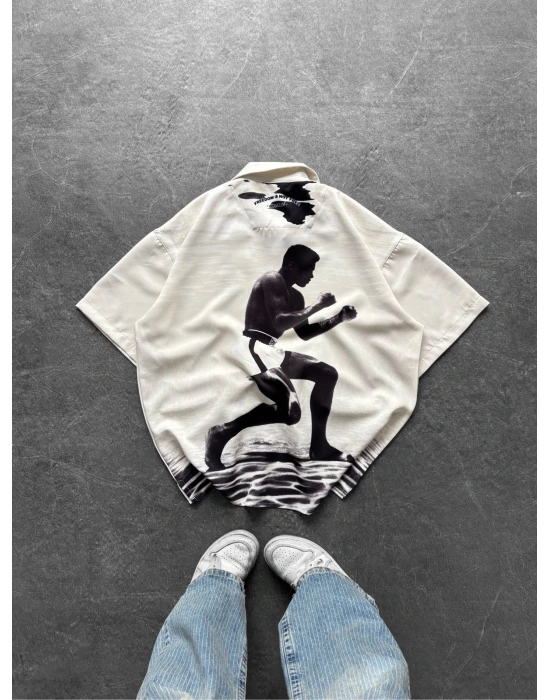 M.ALİ VİNTAGE OVERSİZE GÖMLEK