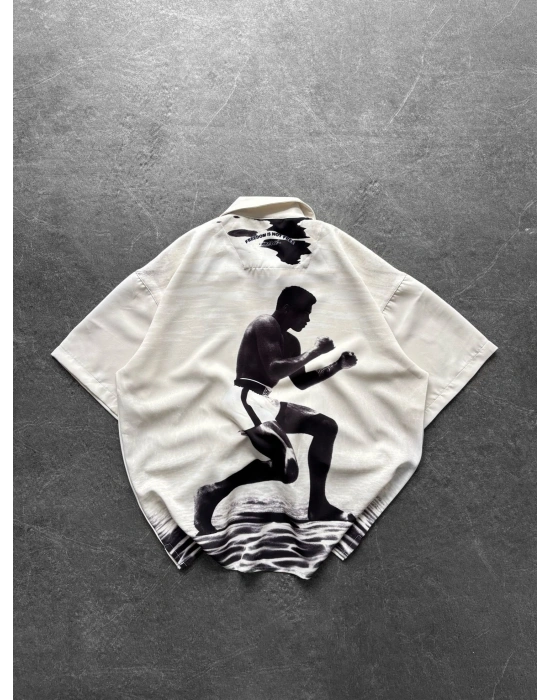 M.ALİ VİNTAGE OVERSİZE GÖMLEK