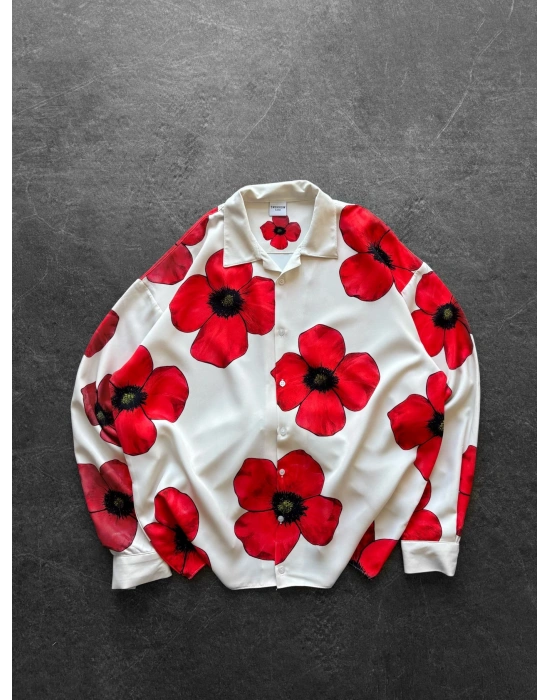 NERGİS VİNTAGE OVERSİZE GÖMLEK