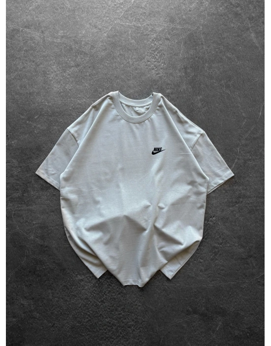 BASİC GÖGÜS FLEECE BYL OVERSİZE TİŞÖRT GRİ