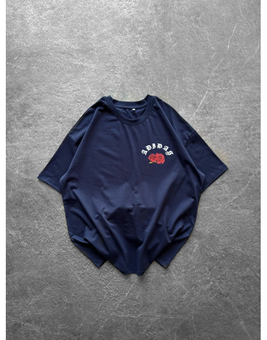 BASİC GÖGÜS GÜL BYL OVERSİZE TİŞÖRT LACİ