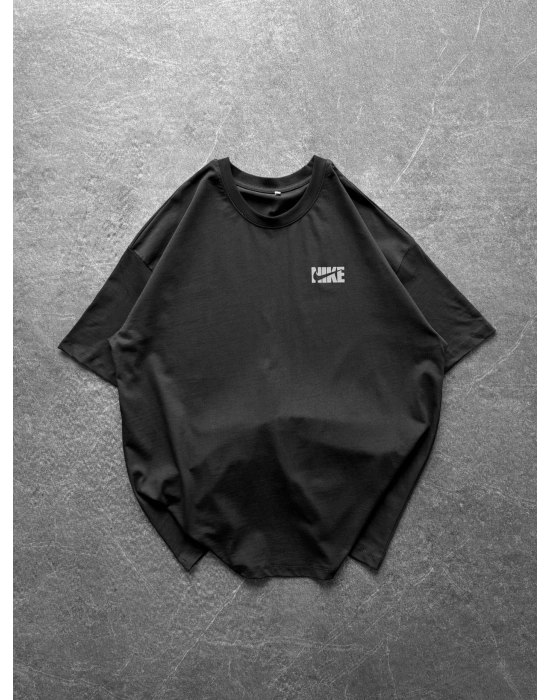 BASİC GÖGÜS REFLEKTÖR NK BYL OVERSİZE TİŞÖRT SİYAH