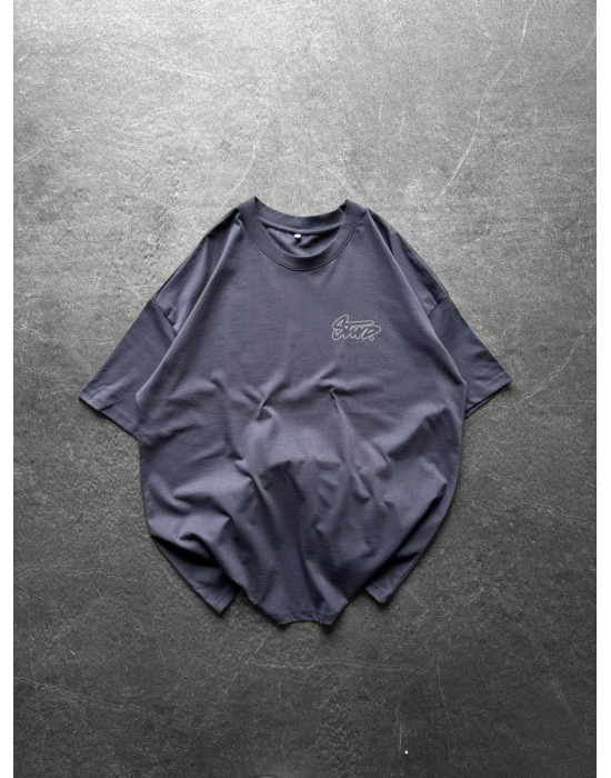 BASİC GÖGÜS REFLEKTÖR STW BYL OVERSİZE TİŞÖRT PETROL