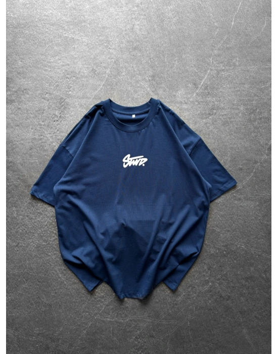 BASİC İÇİ DOLU STW BYL OVERSİZE TİŞÖRT LACİ