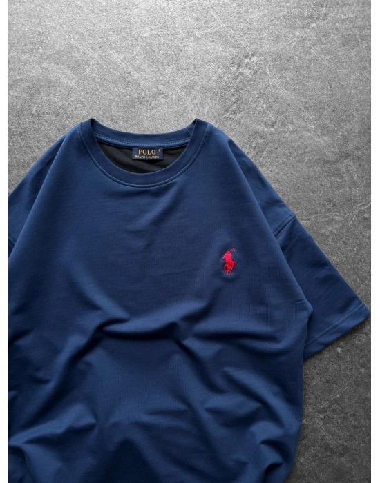 GÖGÜS NAKIŞ HB OVERSİZE TİŞÖRT MAVİ