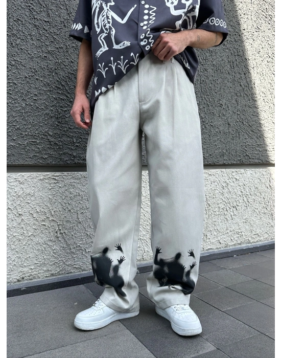 BYLONDON HAYALET DESENLİ BALON PANTOLON