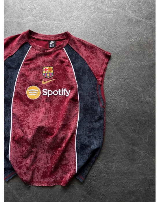 YIKAMALI BARÇA PARÇALI NAKIŞ ATLET BORDO
