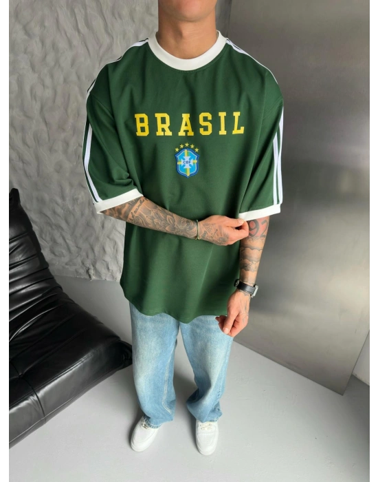 CHAMP BRASİL NAKIŞLI CHL TSHİRT