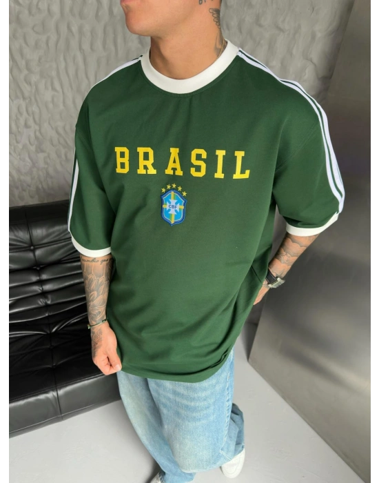 CHAMP BRASİL NAKIŞLI CHL TSHİRT