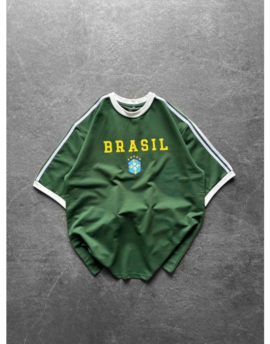 CHAMP BRASİL NAKIŞLI CHL TSHİRT