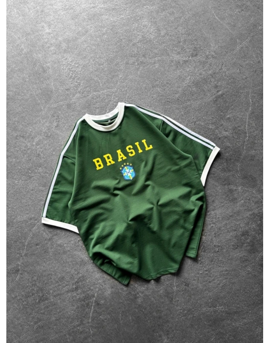 CHAMP BRASİL NAKIŞLI CHL TSHİRT