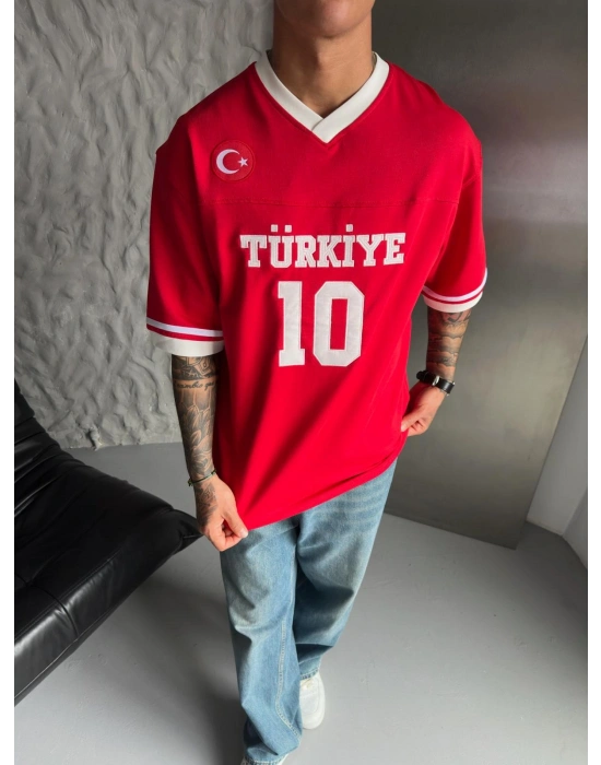 CHAMP TR V YAKA NAKIŞLI CHL TSHİRT
