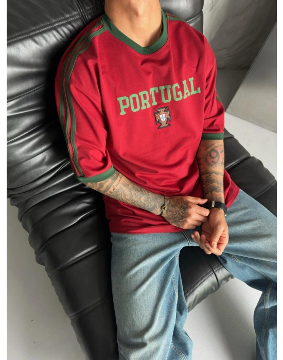 CHAMP PORTUGAL NAKIŞLI CHL TSHİRT