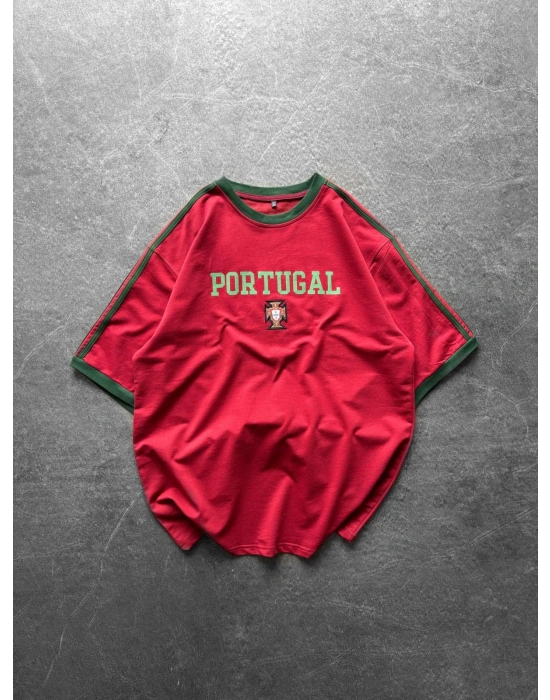 CHAMP PORTUGAL NAKIŞLI CHL TSHİRT