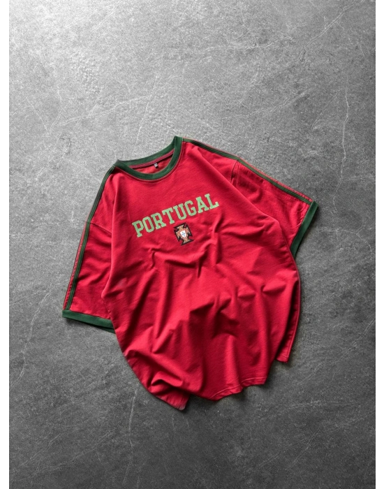 CHAMP PORTUGAL NAKIŞLI CHL TSHİRT